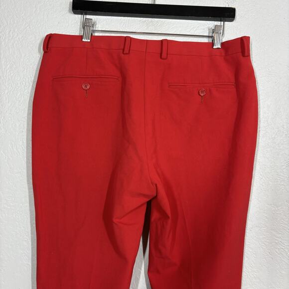NEW! ASOS Trouser Pant Career Casual Red - 34 - Picture 5 of 8